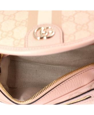 Mini Ophidia Flap Shoulder Bag GG Coated Canvas