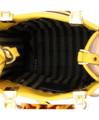 Mini Sunshine Shopper Tote Leather