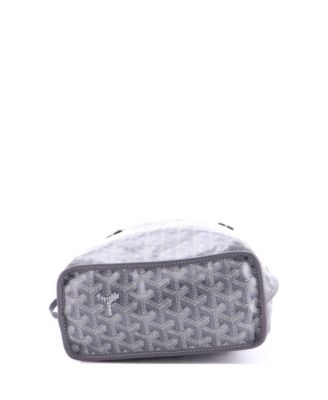 Mini Anjou Reversible Tote Coated Canvas