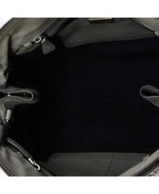 Large Cuir Frame Convertible Tote Vitello Daino