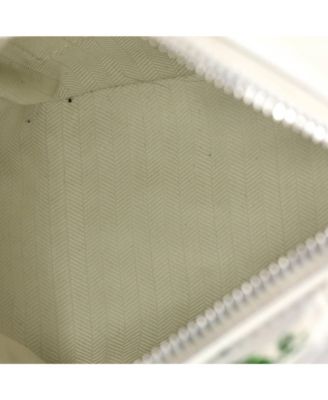 Small Puzzle Edge Bag Printed Leather