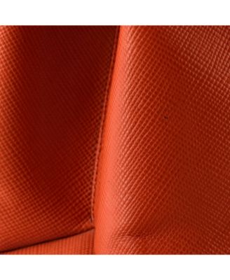 Medium Turnlock Cuir Twin Tote Saffiano Leather