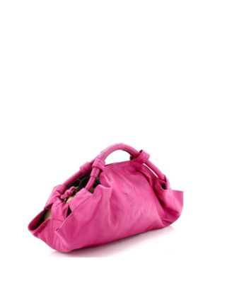 Front Pocket Nappa Aire Hobo Leather