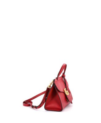 Mini GG Marmont Top Handle Bag Leather