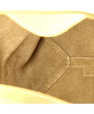 Mini Puzzle Fold Tote Leather