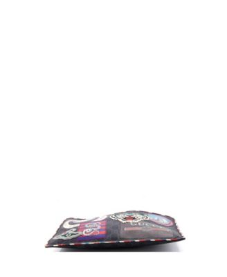 Night Courrier Pouch GG Coated Canvas with Applique