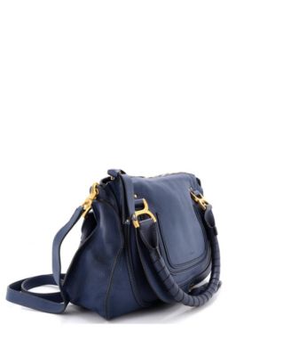 Medium Marcie Satchel Leather