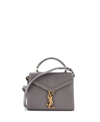 Mini Cassandra Top Handle Bag Leather