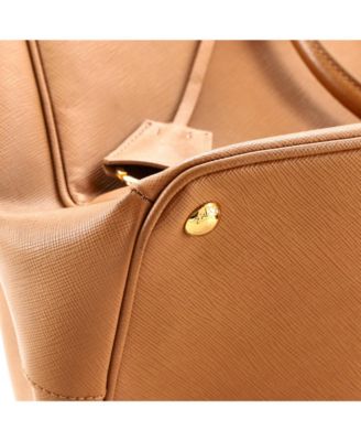 North South Lux Open Tote Saffiano Leather