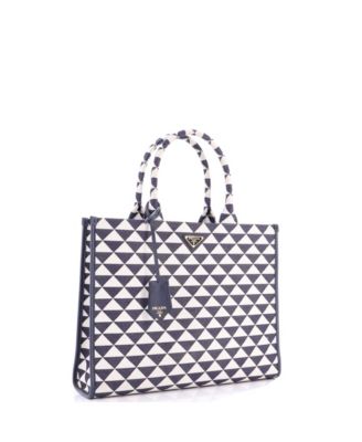Large Symbole Shopper Tote Jacquard