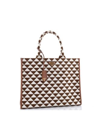 Large Symbole Shopper Tote Jacquard