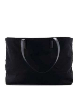 Large Re-Edition 1978 Pocket Tote Re-Nylon with Saffiano Leather