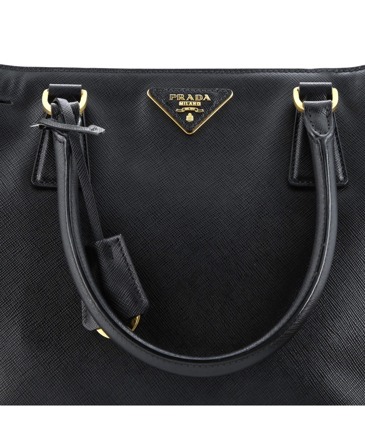 Pre-Owned Prada Medium Gardener's Tote Saffiano Leather