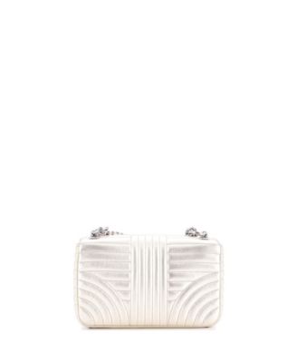 Medium Chain Flap Shoulder Bag Diagramme Quilted Leather