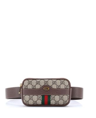 Small Ophidia Belt Bag GG Coated Canvas