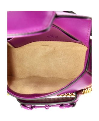 Horsebit 1955 Flap Wallet with Strap Leather