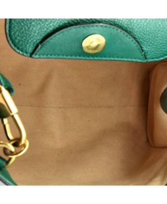 Small Diana NM Bamboo Handle Tote Leather