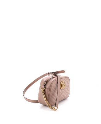 Small GG Marmont Shoulder Bag Matelasse Leather