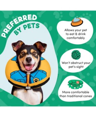 Inflatable Dog Cone Collar Alternative Soft Donut Recovery Collar for Pets
