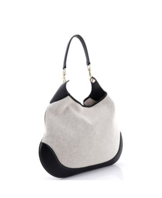 Large B Shoulder Bag Canvas