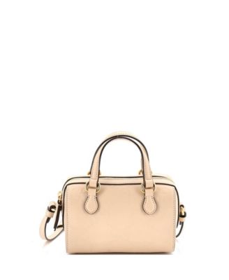 Mini Convertible Top Handle Bag Jumbo GG Embossed Leather