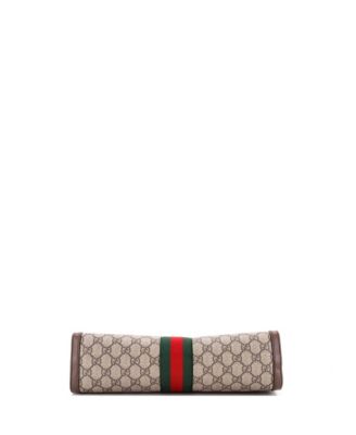 Medium Ophidia Chain Shoulder Bag GG Coated Canvas