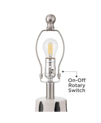 Cookies and Cream 20 1/2 High Ceramic Table Lamp