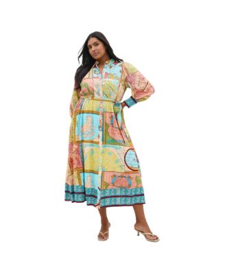 Women's Paulo Print Maxi Dress