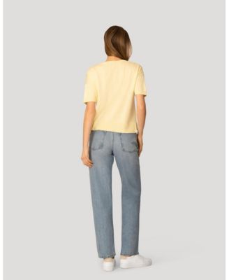 Women's Textured Short Sleeve Sweater