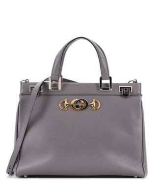 Medium Zumi Top Handle Bag Leather