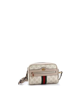 Mini Ophidia Shoulder Bag GG Coated Canvas