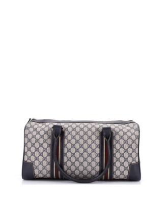 Medium Convertible Duffle Bag GG Coated Canvas