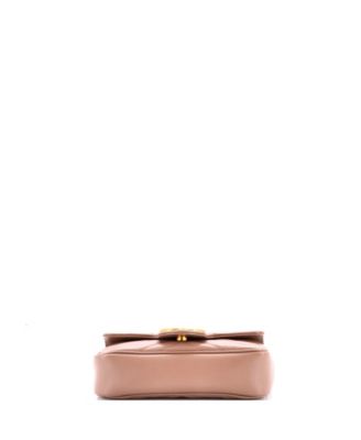 Mini GG Marmont Flap Bag Matelasse Leather