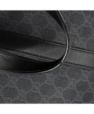 Large Zip Weekender Tote GG Coated Canvas