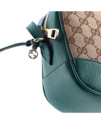 Mini Bree Disco Crossbody Bag GG Canvas with Leather