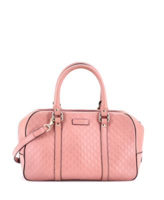 Medium Convertible Top Handle Crossbody Bag Microguccissima Leather