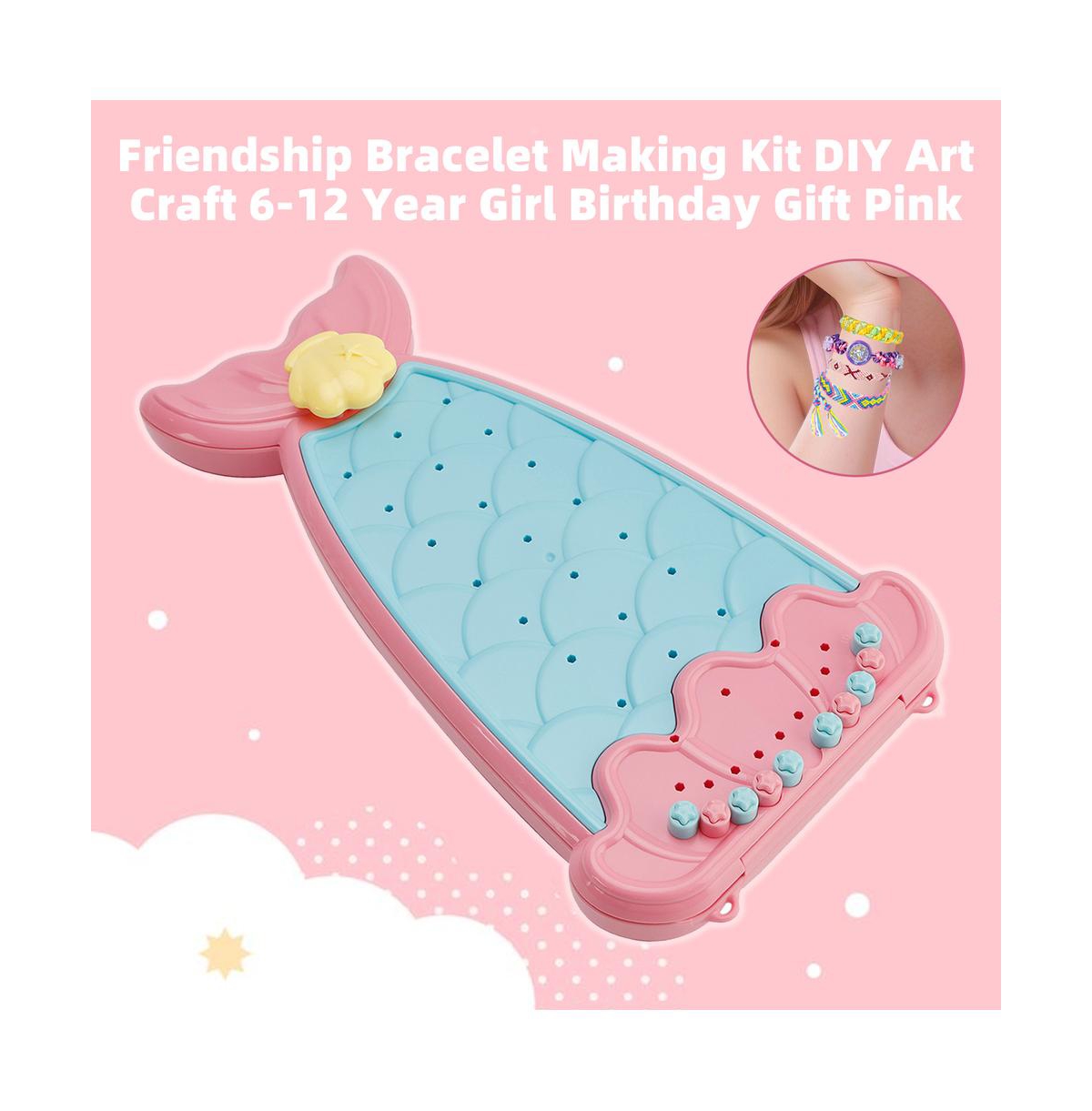 Bruce & Shark Bracelet Making Kit – Diy Craft Set for Kids, Creative Birthday Gift