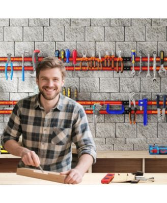 18 Inch Magnetic Tool Holder Strip with Mounting Screws