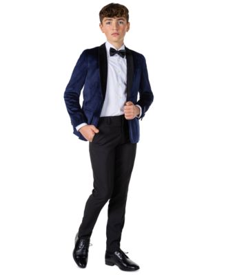  Boys' 10-16 Notched Collar Jacket