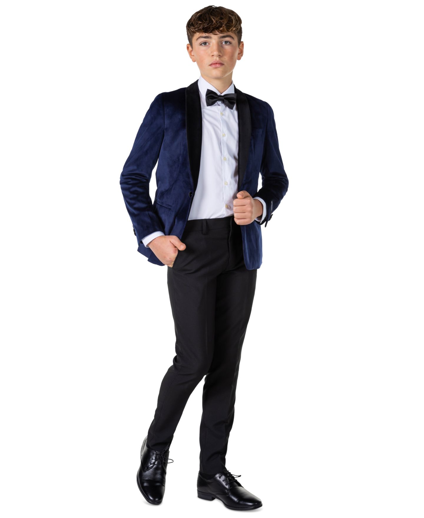 Куртка OppoSuits Notched Collar Jacket для мальчиков, цвет: Синий — фото 1