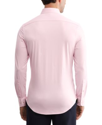 Men's Long-Sleeve Athletic Fit Dress Shirt