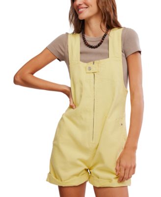 Women's Square Neck Jude Shortalls