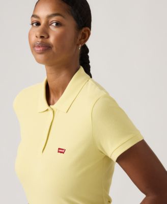 Women's Short-Sleeve Slim-Fit Polo Shirt