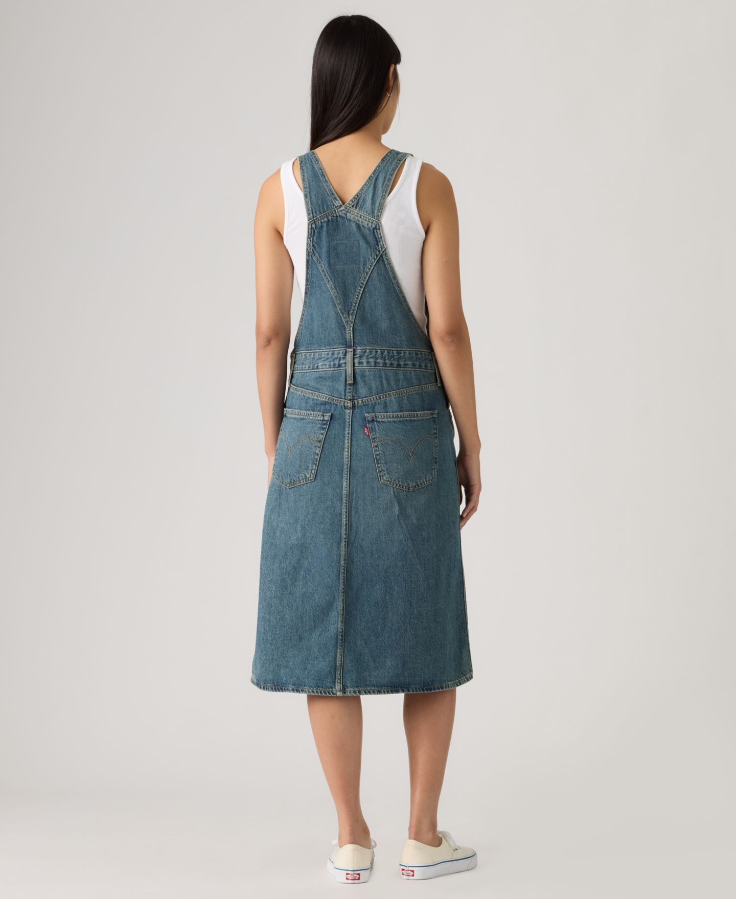 Женское платье Levi's Decon Relaxed-Fit Sleeveless Skirtall, цвет: About Last Week Skirtall — фото 3
