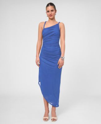 my man and me ruched midi dress My Man And Me Ruched Midi Dress - White