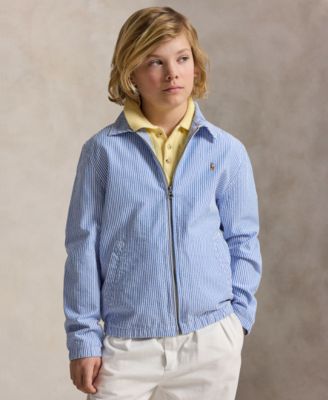 Boys' 8-20 The Bayport Point-Collar Seersucker Jacket