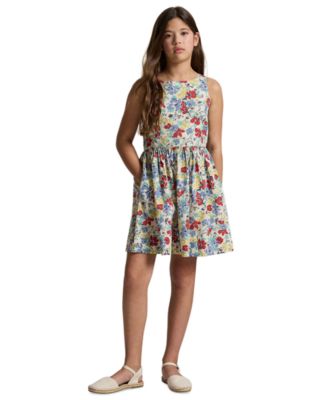 Girls' 7-16 Floral Sleeveless Dress