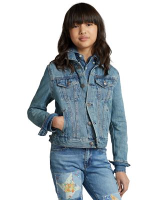 Girls' 7-16 Denim Trucker Jacket