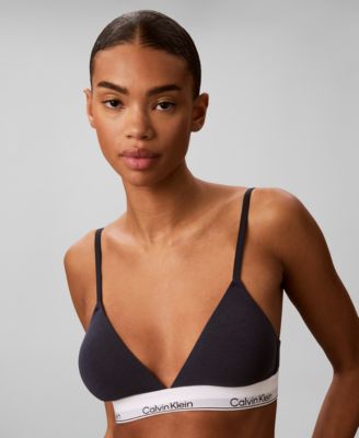 Women's Icon Cotton-Modal Lightly Lined Triangle Bralette QF8498