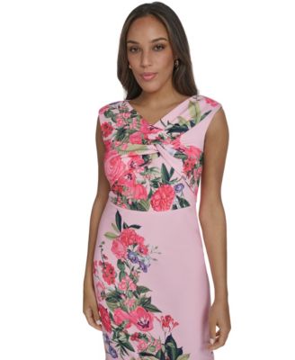 Women's Twisted-Detail Sheath Dress